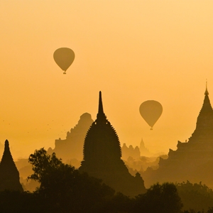 Show details for Balloon Sunset